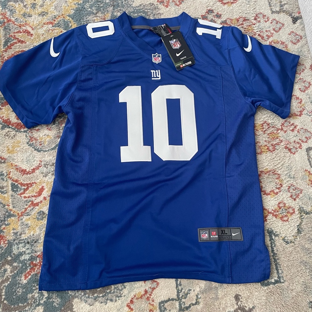 Vintage NY Giants Eli Manning Jersey Boys XL, NWT